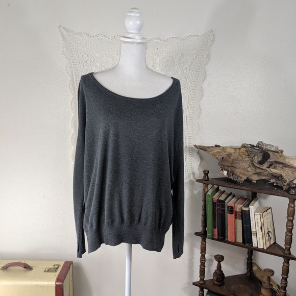 Athleta dolman sleeve colorblock sweater - Picture 1 of 8